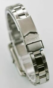 【送料無料】　腕時計　レディースステンレスシルバースチールバッテリーホワイトクォーツluger watch womens stainless silver steel water resistant battery white quartz