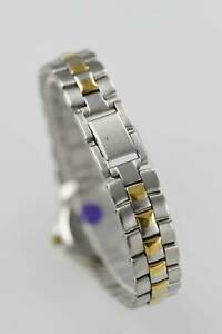 【送料無料】　腕時計　パルサーレディースゴールドシルバースチールステンレスレジストpulsar watch womens gold silver steel stainless water resist date white quartz