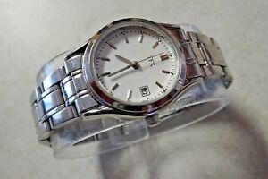 【送料無料】 腕時計 ダコンデータtfx da bulova donna quarzo orologio con quadrante bianco giorno data