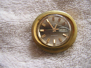【送料無料】 腕時計 ビンテージvintage elgin swissonic day date 【送料無料】 腕時計 ビンテージvintage elgin swissonic day date