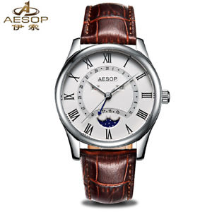 【送料無料】 腕時計 イソップファッションサファイアクリスタルクォーツムーンフェイズaesop fashion men watches sapphire crystal quartz wrist wristwatch moon phase 【送料無料】 腕時計 イソップファッションサファイアクリスタルクォーツムーンフェイズaesop fashion men watches sapphire crystal quartz wrist wristwatch moon phase