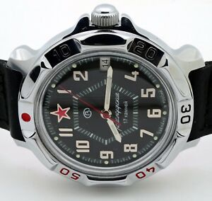 【送料無料】　腕時計　ロシアヴォストーク＃russian vostok 811744 military wrist watch komandirskie brand