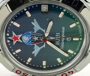 【送料無料】　腕時計　ロシアヴォストークブランドrussian vostok military wrist watch 431021komandirskie paratrooper brand