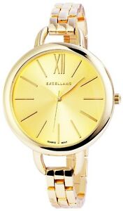 【送料無料】　腕時計　クオーツゴールドアナログメタルウォッチwomens quartz watch gold analogue metal wristwatch w60463611342650