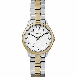 【送料無料】 腕時計 リーダートーンウォッチtimex tw2r58800, easy reader, womens 2tone expansion watch, indiglo