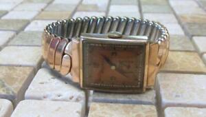 【送料無料】　腕時計　ビンテージメンズマニュアルvintage benrus mens rolled gold plated manual wind wristwatch ~ 6i5236