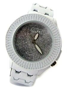 【送料無料】 腕時計 ラバーコーティングストラップウォッチbling mrster all white rubber coated metal strap hiphop bling watch 【送料無料】 腕時計 ラバーコーティングストラップウォッチbling mrster all white rubber coated metal strap hiphop bling watch