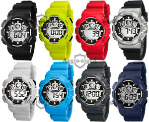 【送料無料】　腕時計　デジタルメンズアラームタイマータイムゾーンライトメートルdigital mens wrist watch xonix alarm timer 2 time zone date light wr100m