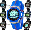 【送料無料】　腕時計　デジタルスポーツタイマーアラームワールドタイムdigital sports wristwatch xonix wr100m timer alarm world time indication