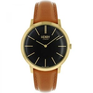 【送料無料】 腕時計 ヘンリーロンドンウォッチhenry london gents gold plated watch hl40s0242hlnp