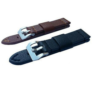 【送料無料】　腕時計　レザーストラップウォッチブラックレザーパネライブラウンブラックブラウン