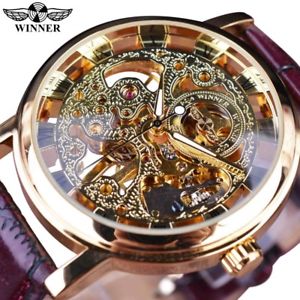 【送料無料】 腕時計 ロンドロイヤルブレスレットブランas fr198 ronde en acier inoxydable montre royal sculpture bracelet cuir brun