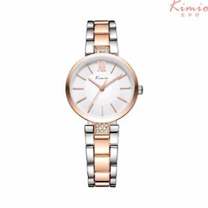 【送料無料】　腕時計　ドバーローズゴールドas de9416 wasserdicht 3bar legierung runde montre einfache edelstahl rose gold