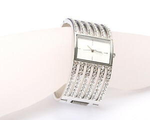 【送料無料】 腕時計 シルバートーンラインストーンブレスレットhenley silver tone and rhinestone bracelet watch 【送料無料】 腕時計 シルバートーンラインストーンブレスレットhenley silver tone and rhinestone bracelet watch