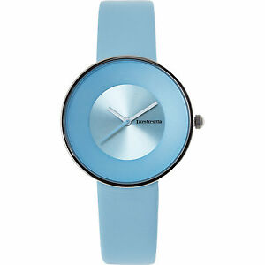 【送料無料】 腕時計 レディース¥ladies lambretta cielo blue leather watch rrp 58