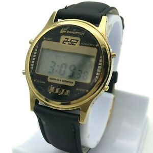 　腕時計　ヴィンテージアラームデジタルテストelektronika 55b kamerton 252 quartz watch vintage alarm signal digital tested