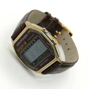 　腕時計　デジタルアラームビンテージelektronika 77 quartz electronic digital lcd alarm vintage man