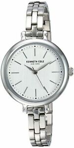 【送料無料】 腕時計 ケネスコールニューヨーククオーツステンレスkenneth cole york womens quartz stainless steel and leather casual watch