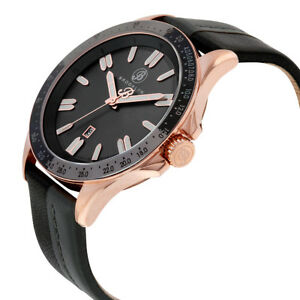 【送料無料】　腕時計　ブルックリンフィレンツェシェードカジュアルスイスクオーツブラックローズ