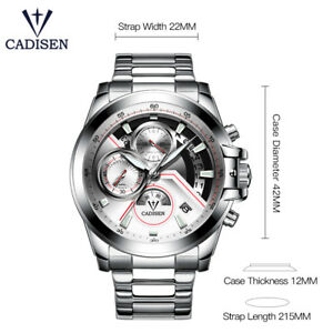 【送料無料】　腕時計　トップブランドスポーツカジュアルcadisen 2018 watch men top brand luxury military army sports casual waterproof m
