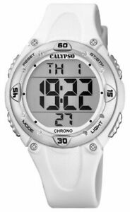 【送料無料】　腕時計　カリプソクオーツデジタルタイムゾーンアラームcalypso watch quartz digital white with 2 time zone alarm stop function k57411