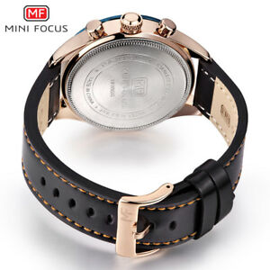 【送料無料】　腕時計　スポーツクロノグラフブランドクォーツウォッチminifocus men sport chronograph luxury brand waterproof quartz military watches