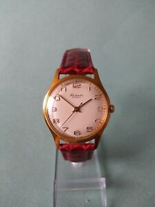 【送料無料】 腕時計 ソビエトraketa authentic ussr gold plated serviced,oiled