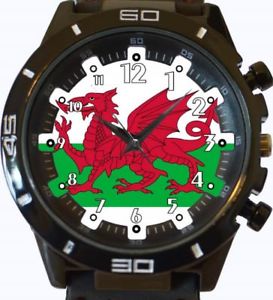 【送料無料】 腕時計 ウェールズスポーツフラグflag of wales gt series sports wrist watch