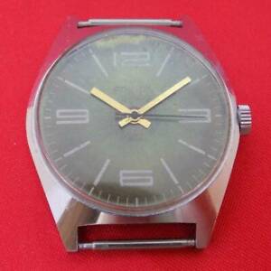 【送料無料】 腕時計 ビンテージソメンズソpoljot vintage soviet mens wrist watch 17 jewels movement 2609 serviced ussr