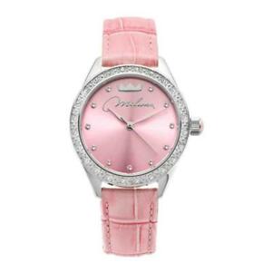 【送料無料】 腕時計 スチールピンクレザーストラップオーランドwatch only time woman miluna cash steel pink leather straporl1000_r3