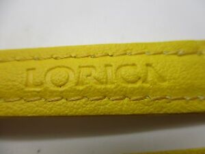 【送料無料】　腕時計　ストラップストラップユービーアイソフトレザーウォッチwristwatch yellow morellato leather nautic 14mmwatch strap strap ubisoft leather