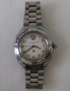 【送料無料】　腕時計　ソビエトロシアロシアアンティークソvintager soviet russia russian antique rare wrist watch ussr military commander