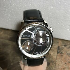 【送料無料】 腕時計 スチールフィートステンレススチールウォッチarmitron steel 165ft water resistant stainless steel watch free shipping