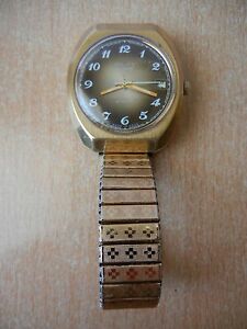 【送料無料】 腕時計 ビンテージロシアソсссрウォッチvintage watch russian mens poljot 2627h gold plated ussr ссср