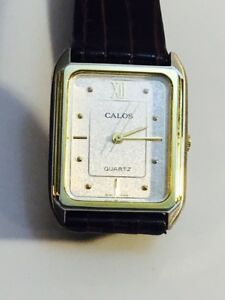 【送料無料】　腕時計　ヴィンテージcalosクオーツnoscq17bvintage calos quartz wrist watch very elegant nos cq17b
