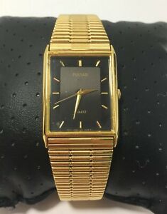 【送料無料】　腕時計　パルサービンテージゴールドトーンステンレススチールpulsar womens vintage gold tone stainless steel watch v501 5a20