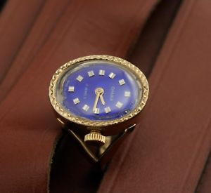 【送料無料】 腕時計 ソビエトwomenschaika17jewelsgoldビリヤードrare soviet womens ladies chaika watchring 17 jewelsgoldplated billiards