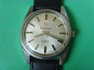 【送料無料】 腕時計 ビンテージスイスマニュアルウォッチvintage swiss rodaniar 17j manual watch