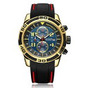 yz@rv@megirNmOtNI[cAiOX|[cVR[EHb`megir men military chronograph quartz analogue sport waterproof silicone watch