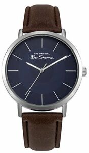 【送料無料】　腕時計　pubs014ubrベンシャーマンmensアナログben sherman mens analogue classic quartz watch with pu strap bs014ubr
