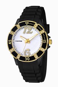 【送料無料】　腕時計　カリプソコンcalypso by festina reloj de pulsera seora analgico 5 atm con circonia k5650