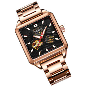 【送料無料】 腕時計 orologio meccanico automatico da uomo daffariジlusso analogicoorologio meccanico automatico da uomo daffari di lusso disp