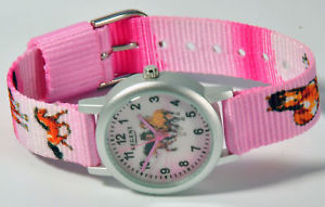 【送料無料】　腕時計　リージェントピンクファブリックテープregent childs wristwatch pink with fabric tape wrist watch 76751112