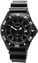 【送料無料】 腕時計 eichmullerクオーツブラックステンレスpvc 40mm10atm(2)