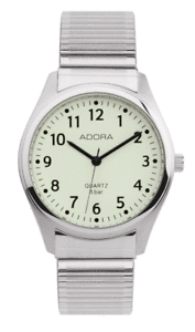 【送料無料】 腕時計 inoxidablereloj depulsera analogico aceroplateado tirante adorareloj de hombre pulsera analgico acero inoxidable color pla