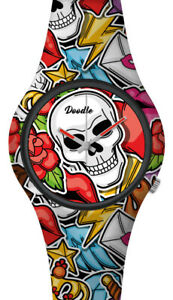 【送料無料】　腕時計　シリコンウォッチメキシコタトゥーdoodle watch silicone watch 39mm mexican tattoo dosk 003