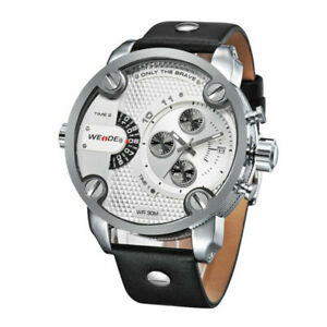 【送料無料】　腕時計　ドグランデデュアルウォッチweide 330 hombre reloj de cuarzo impermeable grande esfera dual mecnica watch