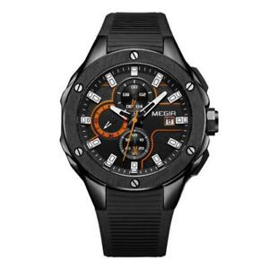 【送料無料】　腕時計　クロノグラフウォッチluxurious army chronograph watch