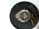 yz@rv@}`^P[Xobe[CXg[^Omans titanium watch with tags in case fresh battery installed