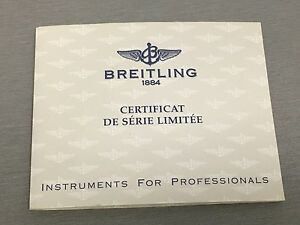 【送料無料】　腕時計　ブライトリングkゴールドブックレットgenuine breitling 18k gold crosswind limited edition booklet buy it now